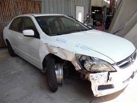2006 Honda Accord EX White Sedan 2.4L Vtec AT #A24933